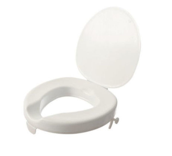 Picture of Toilet Raiser - 10cm Serenity with Lid