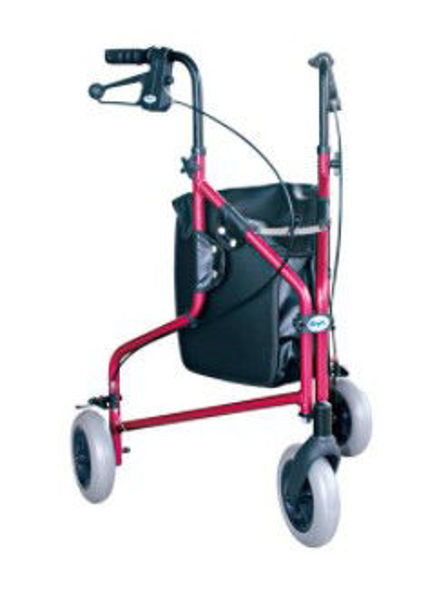 Picture of Tri Walker with Handbrake - Red