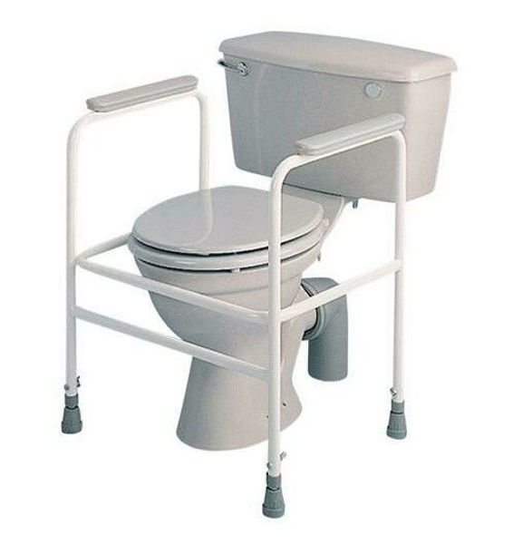 Picture of Toilet Surround with Moulded Armrests 