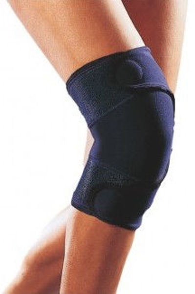 Picture of XLarge - M-Brace Adjustable Knee Wrap, Blue