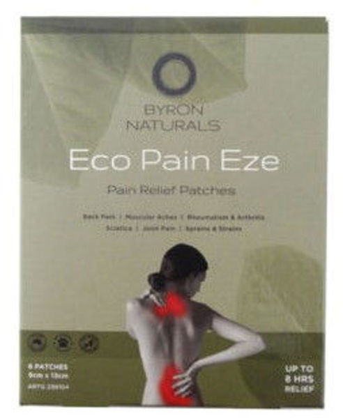 Picture of Eco Pain Pain Relief Patches - 6 Pack, 9cm x 13cm 