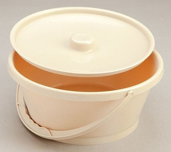 Picture of Commode Potty Bowl & Lid