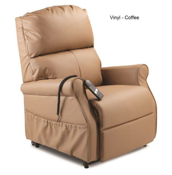 Picture of Monarch Lift Chair - Dual Motor, Coffee Vinyl