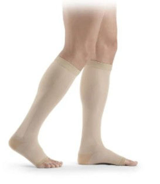 Picture of Large Plus Long B/Knee - Class Two - Beige, Open Toe