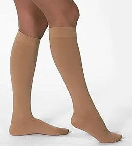 Picture of Large Long, B/Knee - Class Two  - Beige, Closed Toe