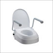Picture of Raised Toilet Seat with Armrests