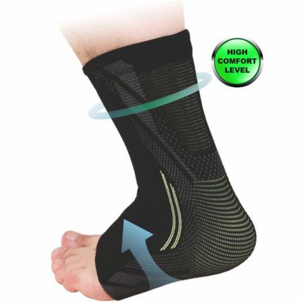 Picture of Contoured 4-way Sports Elastic Ankle Sleeve