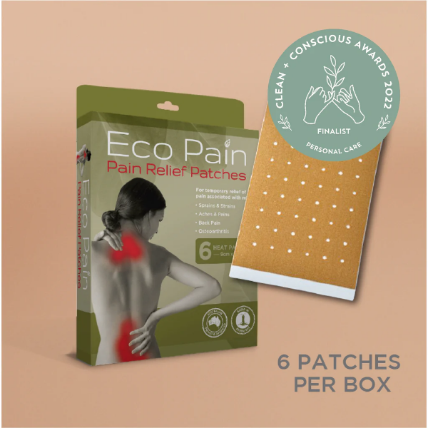 Picture of Eco Pain Relief Patches - 6 Pack, 9cm x 13cm